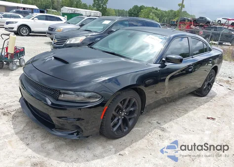 2020 Dodge Charger R/T Rwd из США, поврежденный, VIN 2C3CDXCT0LH197529